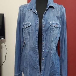 Denim shirt